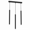 MILAGRO Lampa wisząca MONZA BLACK 3xG9 max 8W LED