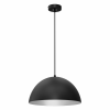 MILAGRO Lampa wisząca BETA BLACK/WHITE 1xE27 35cm