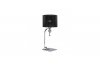 AZZARDO IMPRESS AZ0502 LAMPA STOŁOWA CZARNA Z ABAŻUREM