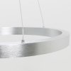 ZUMALINE PL200910-400-SL CARLO LAMPA WISZĄCA SREBRNA KOŁO RING OBRĘCZ 