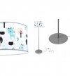 Lampa abażur materiałowa - BAMBI 2265/LS LIGHT HOME