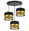 Lampa abażur materiałowa - INTENSE GOLD 2280/3/OW LIGHT HOME
