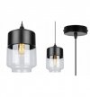 Zwis wiszący pojedynczy nowoczesny - OSLO 2231/1/B LIGHT HOME