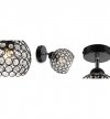 Reflektor sufitowy  - CRYSTAL 2222/KP LIGHT HOME