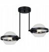 Lampa wisząca ze szklanymi kloszami - RING 2340/2/B LIGHT HOME