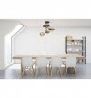 Lampa sufitowa ze szklanymi kloszami - RING 2340/4/M LIGHT HOME