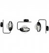 Kinkiet nowoczesny - RING 2341/K/B LIGHT HOME