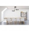 Lampa sufitowa ze szklanymi kloszami - RING HAGA 2345/2/B LIGHT HOME