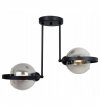 Lampa wisząca ze szklanymi kloszami - RING HAGA 2345/2/G LIGHT HOME