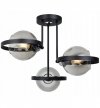 Lampa sufitowa ze szklanymi kloszami - RING HAGA 2345/3/G LIGHT HOME