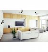 Kinkiet nowoczesny - RING HAGA 2345/K/B LIGHT HOME