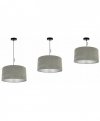 Lampa wisząca z abażurami - MEDIOLAN 2365/1/OC LIGHT HOME