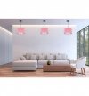 Lampa wisząca z abażurami - MEDIOLAN 2365/1/35/RC LIGHT HOME