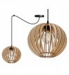 Zwis wiszący pojedynczy dekoracyjny - SPIDER TIMBER 2362/1 LIGHT HOME
