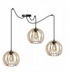 Lampa wisząca nowoczesna - SPIDER TIMBER 2361/3 LIGHT HOME
