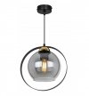 Lampa sufitowa ze szklanymi kloszami - RING HAGA 2346/1/G LIGHT HOME