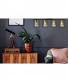 Lampa sufitowa ze szklanymi kloszami - HELLA CAGE 2365/4/Z LIGHT HOME