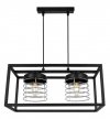 Lampa wisząca nowoczesna - RASTI CAGE 2370/2/CH LIGHT HOME
