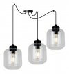 Lampa wisząca ze szklanymi kloszami - SPIDER NOVALJA 2395/3 LIGHT HOME