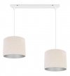 Lampa abażur materiałowa - MEDIOLAN 2360/2L/C LIGHT HOME