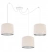 Lampa abażur materiałowa - SPIDER MEDIOLAN 2360/3/C LIGHT HOME