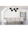 Lampa abażur materiałowa - SPIDER MEDIOLAN 2360/5/C LIGHT HOME