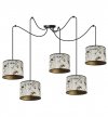 Lampa wisząca z abażurami - WERONA 2405/20/5P LIGHT HOME