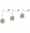 Lampa wisząca jutowa BOHO spider, regulowana, abażur szary, E27 LIGHT HOME