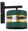 Kinkiet Elegance Gold, abażur, lampa ścienna, metal, E27 LIGHT HOME