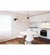 Kinkiet ścienny z kloszem okrągłym z drewnianych lameli, 16 cm, E27 LIGHT HOME