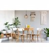 Lampa wisząca na podsufitce 6 cm z drewnianym, ażurowym kloszem 21 cm w kształcie kuli, E27 LIGHT HOME