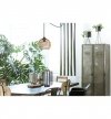 Lampa wisząca typu pająk, klosz drewniana kula ażurowa 21 cm z poziomymi lamelami, okrągła podsufitka, E27 LIGHT HOME