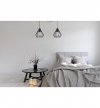 Industrialna lampa wisząca NUVOLA, dwa źródła światła, regulacja, E27 LIGHT HOME
