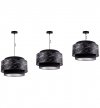 Lampa Sufitowa Wisząca Żyrandol z Nowoczesnym Dużym Abażurem WERONA E27 LIGHT HOME