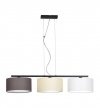 Lampa wisząca z abażurami - INDIGO 1510/3 LIGHT HOME