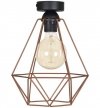 Lampa 1-płomienna LOFT Industrialna - FUSION 1546/1 PLAFON LIGHT HOME