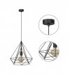 Zwis wiszący pojedynczy industrialny - FORM 1486/1 LIGHT HOME