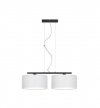 Lampa wisząca z abażurami - INDIGO 1510/2 LIGHT HOME