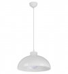 LAMPA WISZĄCA DO KUCHNI SZARA BIAŁA METALOWA  LIGHT HOME