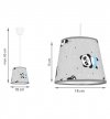 Lampa wisząca dziecięca - Cone 2045/1 LIGHT HOME