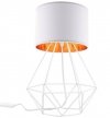 LAMPKA STOŁOWA DRUCIANA Z ABAŻUREM KOLORY SHADE HOME LIGHT HOME
