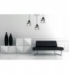 Lampa wisząca ze szklanymi kloszami - SPIDER NIKI 2195/3 LIGHT HOME