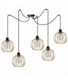 Lampa wisząca nowoczesna - SPIDER MONA 2180/5 LIGHT HOME