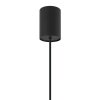 NOWODVORSKI 8671 PEAR L LAMPA WISZĄCA NOWOCZESNA CZARNA SZKLANY KLOSZ 