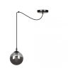 LAMPA WISZĄCA SPIDER PAJĄK KLOSZE SZKLANE KULE EMIBIG GIGI 1 BL GRAFIT