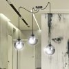 LAMPA WISZĄCA SPIDER PAJĄK KLOSZE SZKLANE KULE EMIBIG GIGI 3 BL GRAFIT