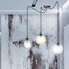 LAMPA WISZĄCA SPIDER PAJĄK KLOSZE SZKLANE KULE EMIBIG GIGI 3 BL MIX