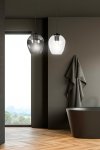 LAMPA WISZĄCA CZARNA NAD STÓŁ DO KUCHNI JADALNI SALONU EMIBIG ISTAR 2 BL MIX