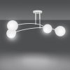 LAMPA WISZĄCA NOWOCZESNA KULE BIAŁE EMIBIG PREGOS 4 WHITE
