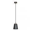 LAMPA WISZĄCA METALOWA NAD STÓŁ EMIBIG BOLERO 1 BLACK